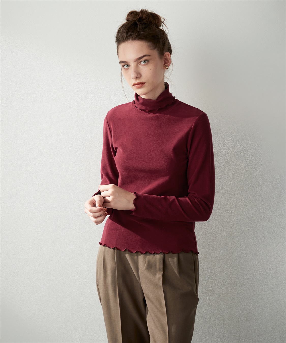 LE SOUK HOLIDAY メロウハイネックプルオーバー_variation_6