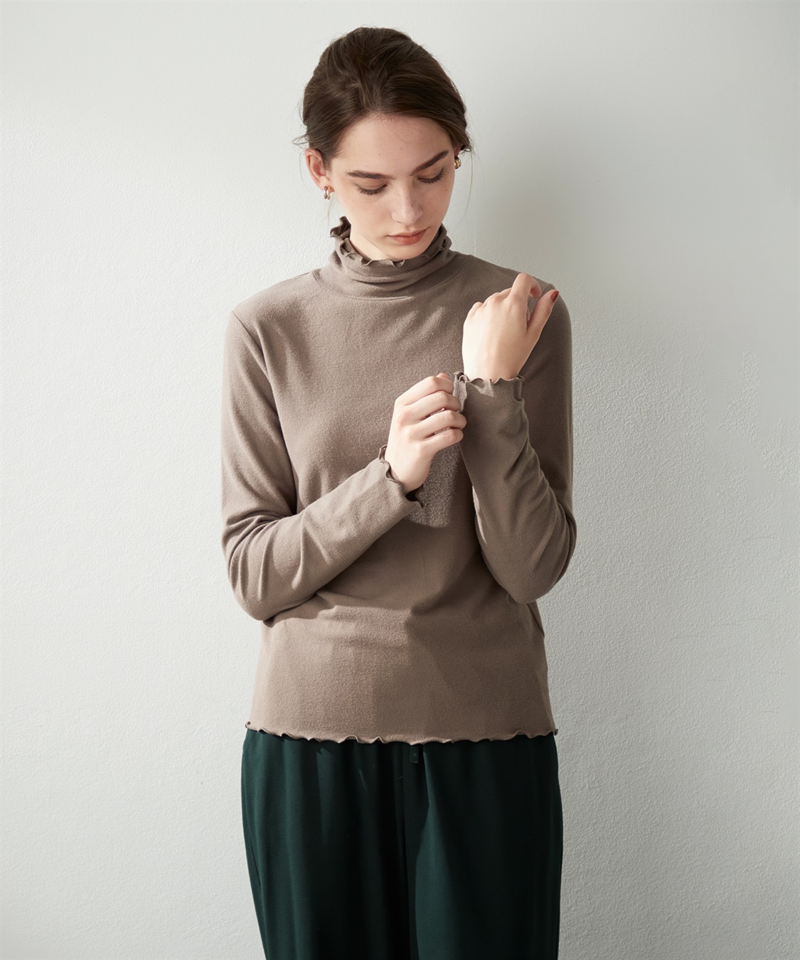 LE SOUK HOLIDAY メロウハイネックプルオーバー_variation_9