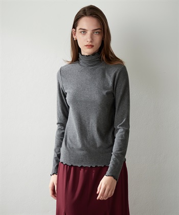 LE SOUK HOLIDAY バイカラーメロウハイネックプルオーバー_variationthumb_3