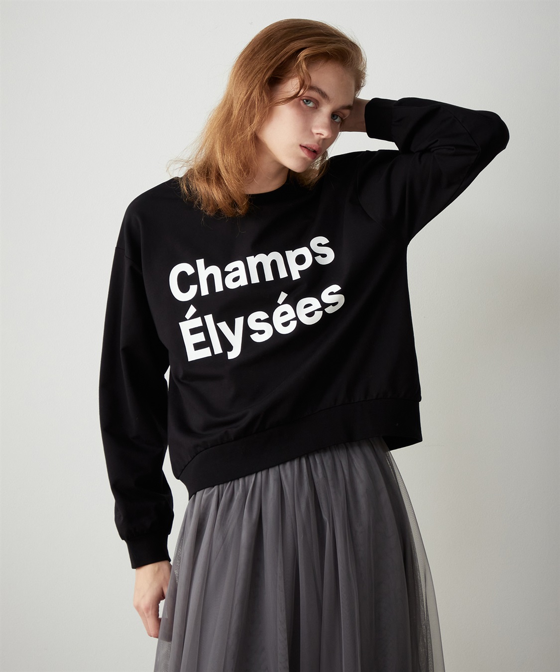 LE SOUK HOLIDAY ロゴプリントプルオーバー_variation_1