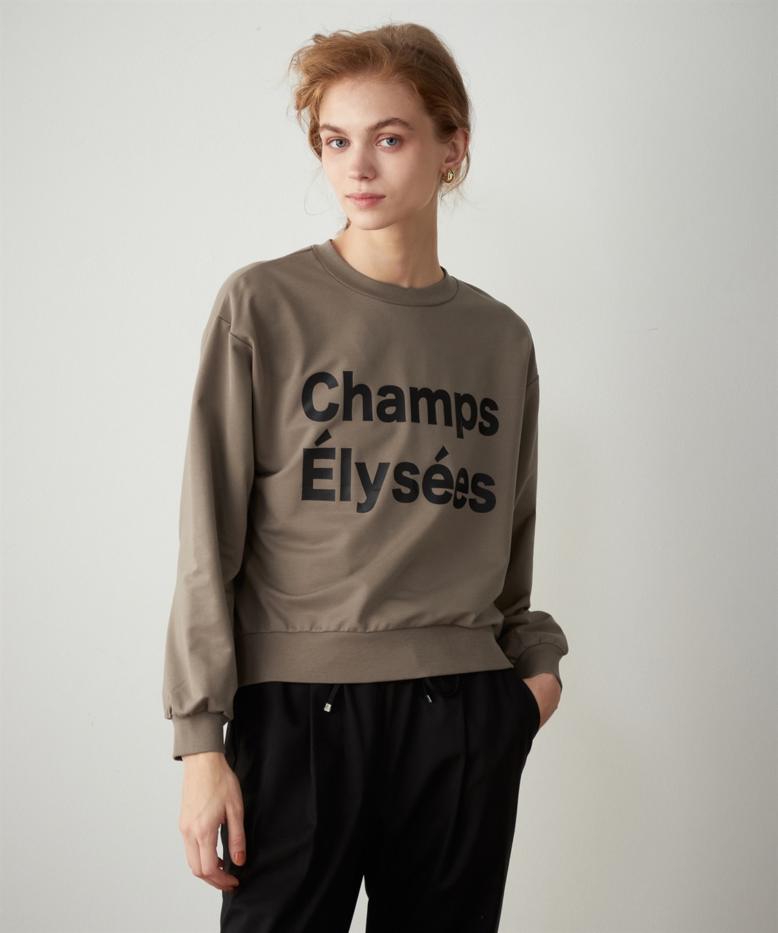 LE SOUK HOLIDAY ロゴプリントプルオーバー_variation_2