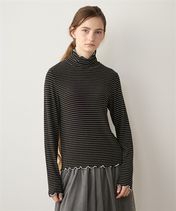 LE SOUK HOLIDAY メローテレコハイネックプルオーバー_variationthumb_1