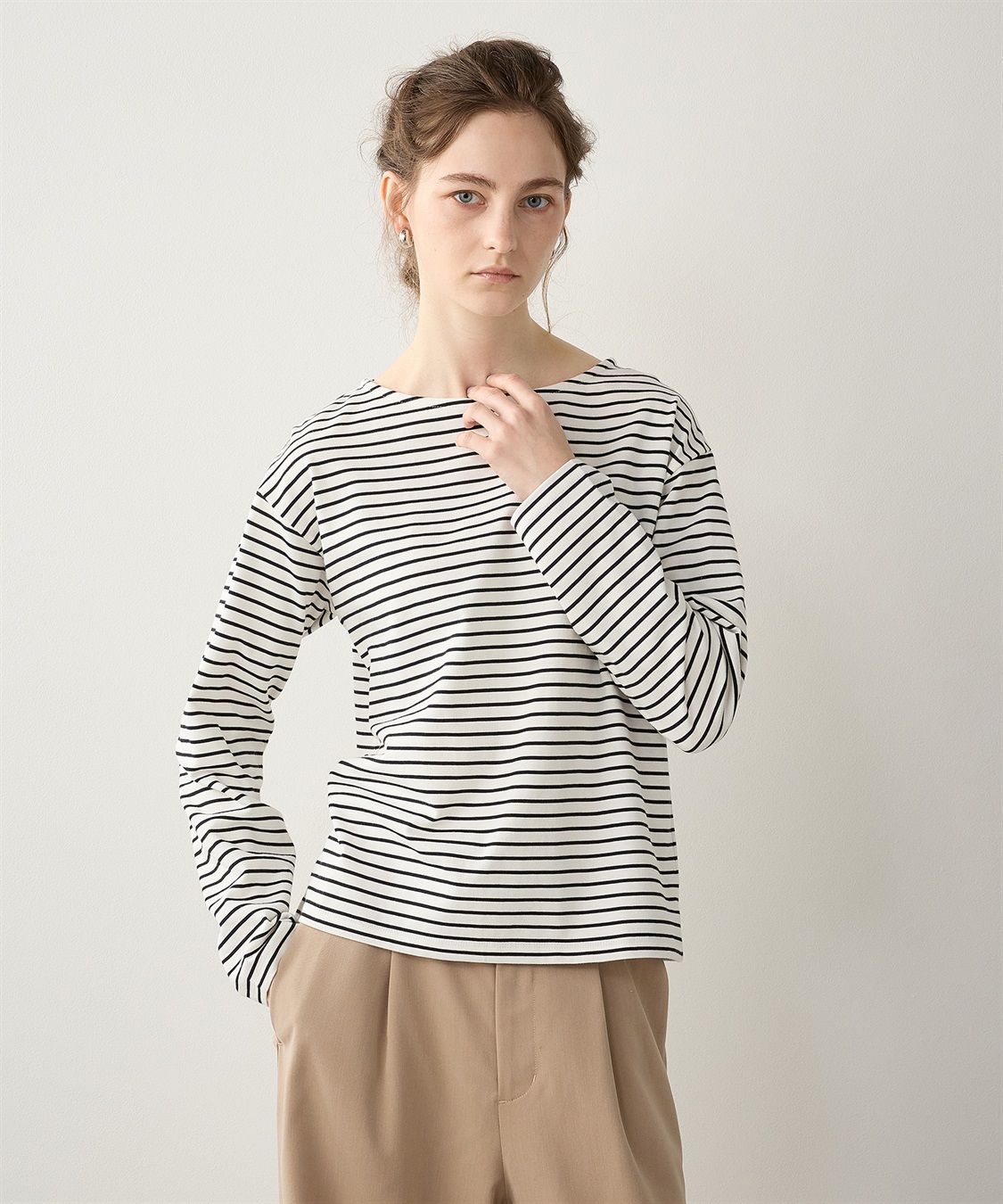 LE SOUK HOLIDAY ボーダープルオーバー_variation_2