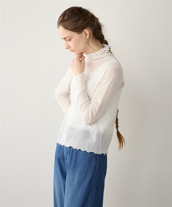 LE SOUK HOLIDAY パワーネットハイネックプルオーバー_variationthumb_2