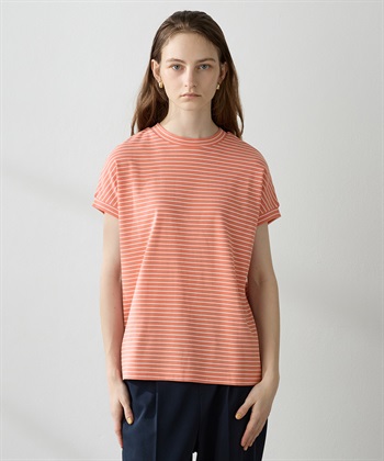 LE SOUK HOLIDAY モックネックボーダーTシャツ_variationthumb_2