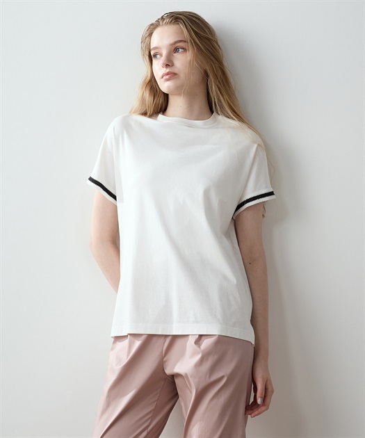 LiSA★ROY★タグ付き★モックネックTシャツ★ブラック 291126_L.jpg