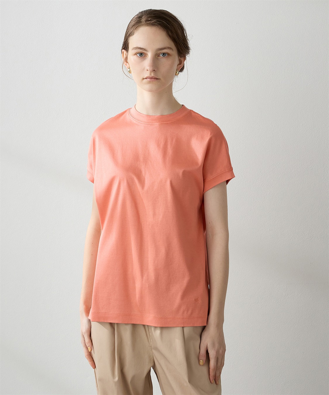 LE SOUK HOLIDAY 【接触冷感】モックネックTシャツ_variation_1