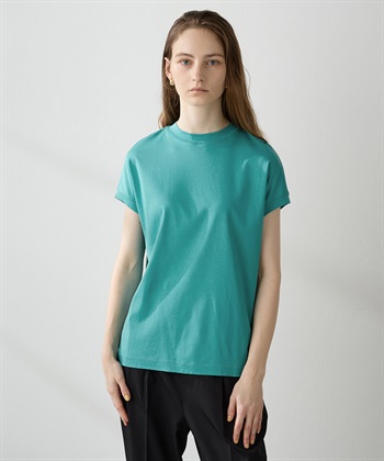 接触冷感】モックネックTシャツ LE SOUK HOLIDAY｜クロスプラス