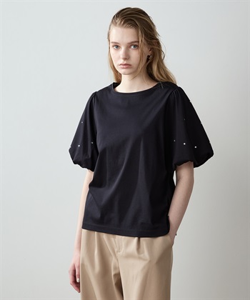 LE SOUK HOLIDAY 【接触冷感】バルーンスリーブTシャツ_variationthumb_1