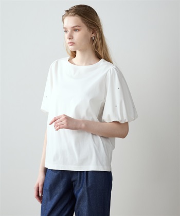 LE SOUK HOLIDAY 【接触冷感】バルーンスリーブTシャツ_variationthumb_2