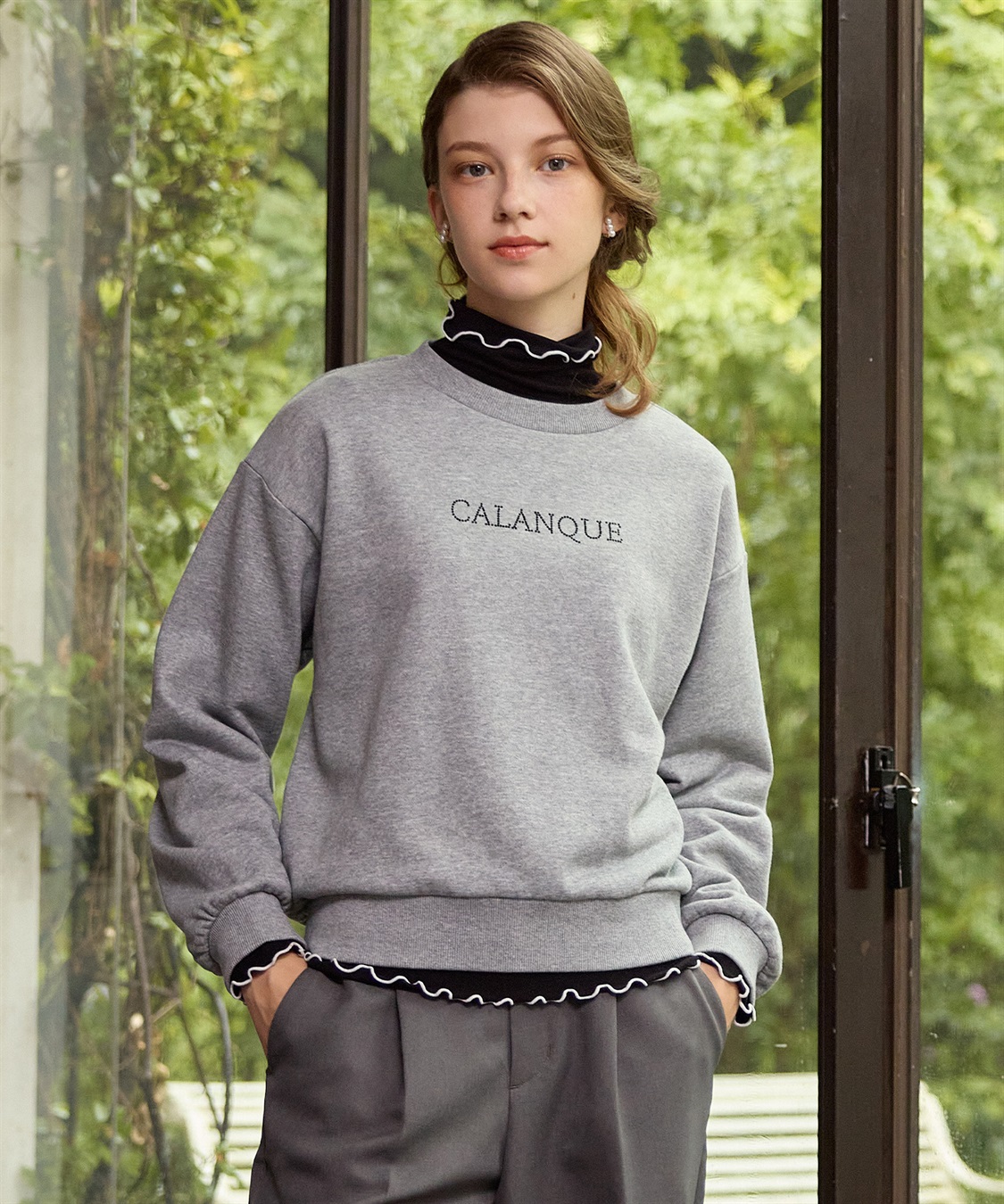 LE SOUK HOLIDAY ラインストーンプルオーバー_main