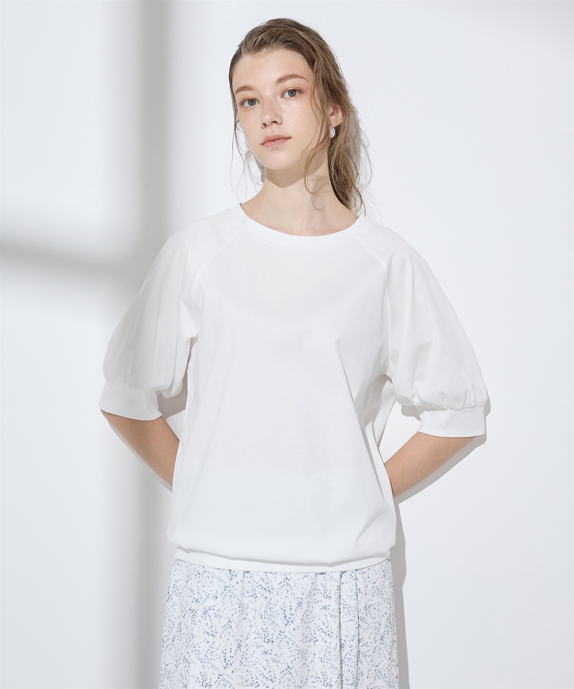 LE SOUK HOLIDAY 【接触冷感】クルーネックTシャツ_variation_2