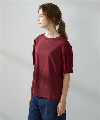 LE SOUK HOLIDAY 【接触冷感】チュールスリーブプルオーバー_variationthumb_2