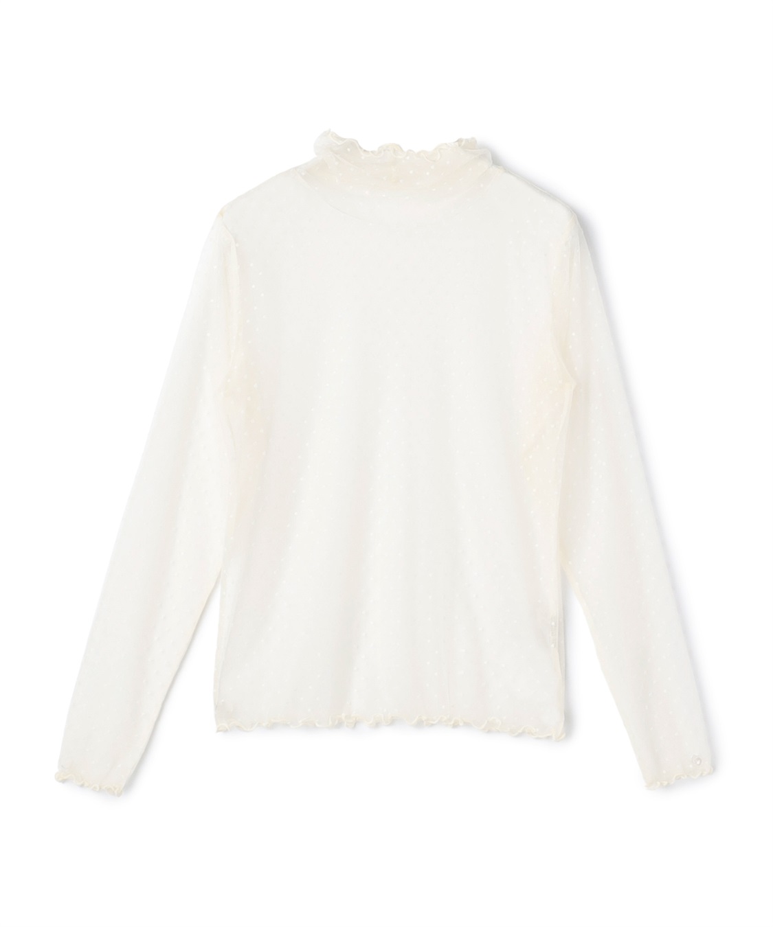 LE SOUK HOLIDAY チュールハイネックプルオーバー_variation_2