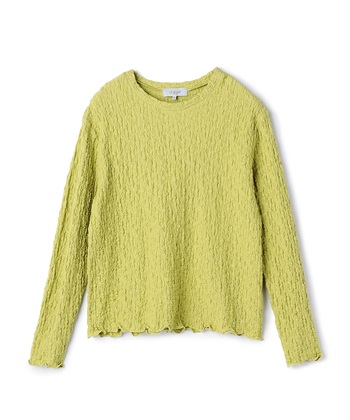 カットシャーリング プルオーバー(イエロー-M)