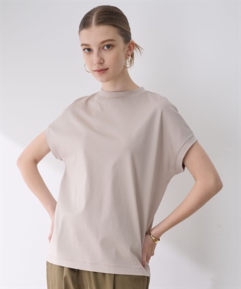【新品・タグ付き】BRIEFING グラデーション モックネックTシャツXS SHIPS any tシャツ any:「接触冷感/遮熱/UVカット機能等」サマー