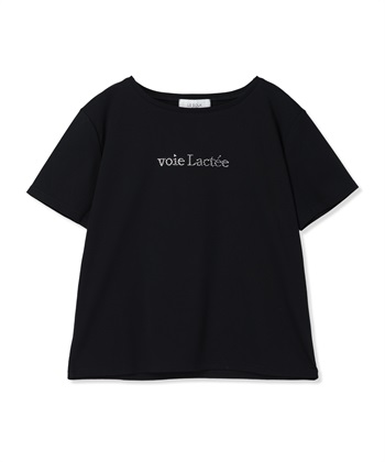 ラインストーンT(ブラック-M)