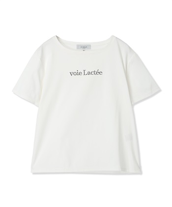 ラインストーンT(オフホワイト-M)