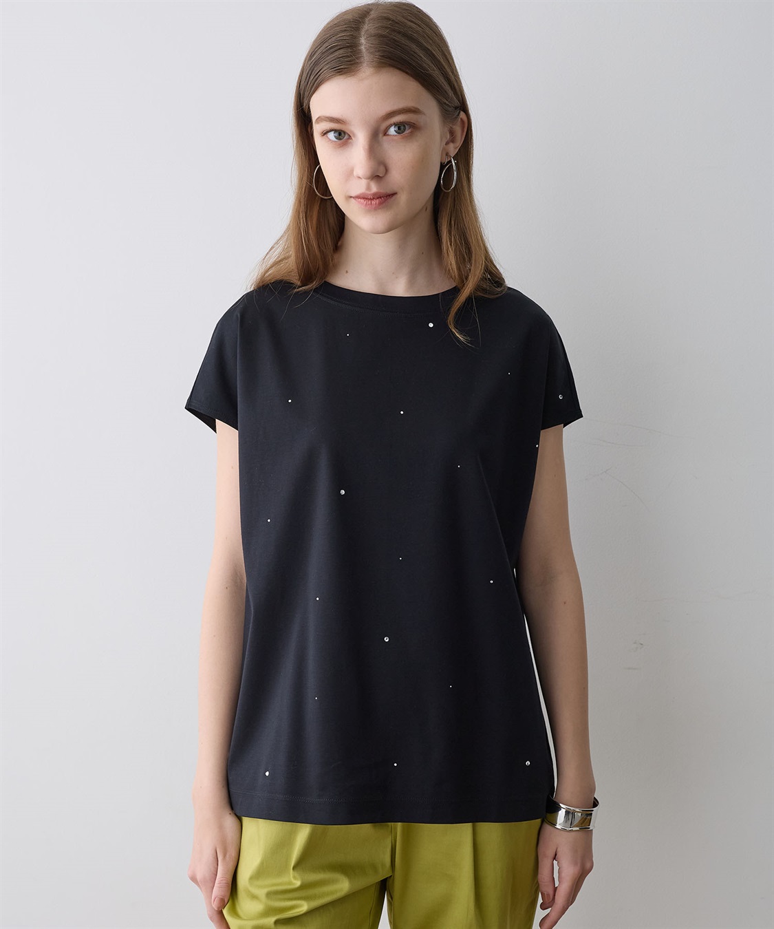 LE SOUK HOLIDAY ラインストーンTシャツ_variation_1