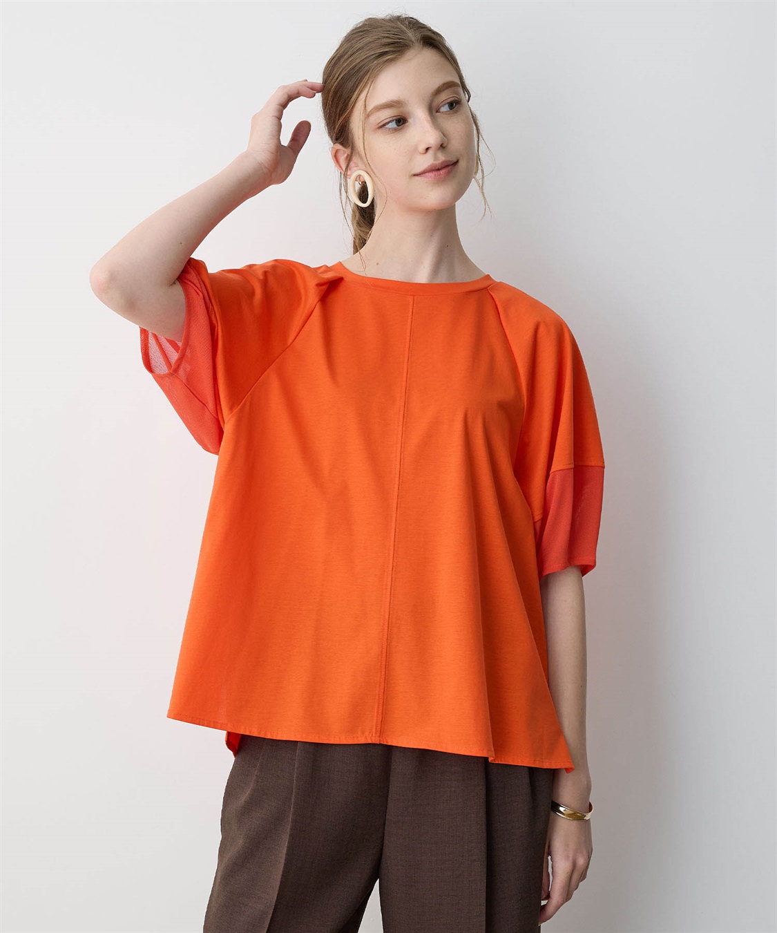 LE SOUK HOLIDAY 【接触冷感】ランタンスリーブプルオーバー_variation_2