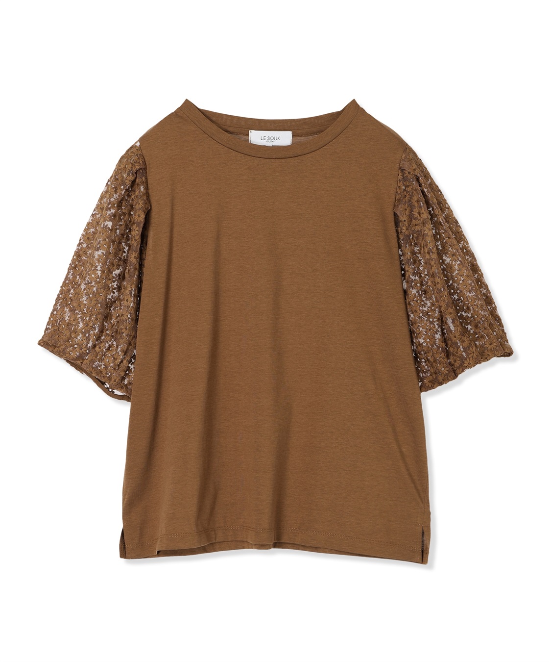 LE SOUK HOLIDAY 花柄チュールプルオーバー【接触冷感】_variation_2