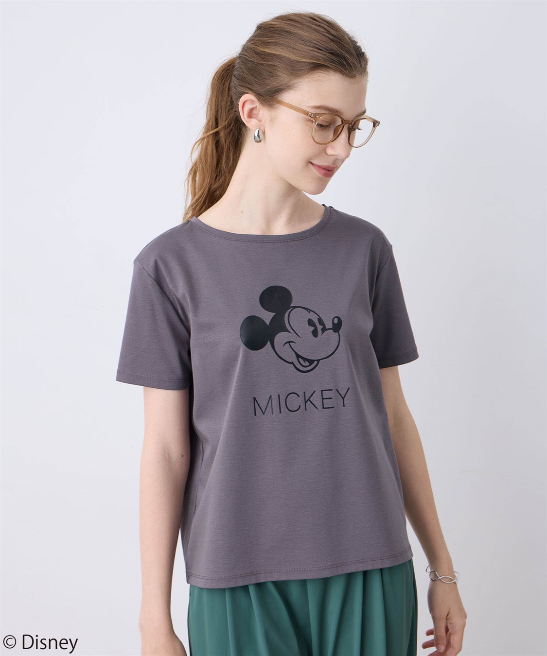 LE SOUK HOLIDAY Mickey Mouse／ロゴTシャツ