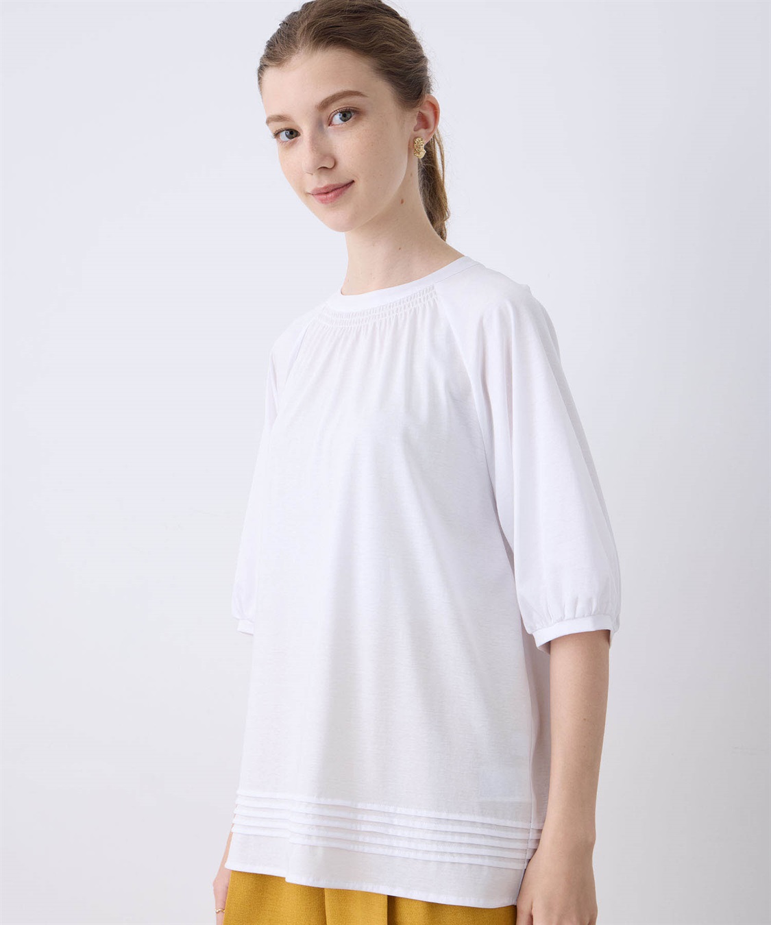 LE SOUK HOLIDAY 裾ピンタックプルオーバー_variation_1