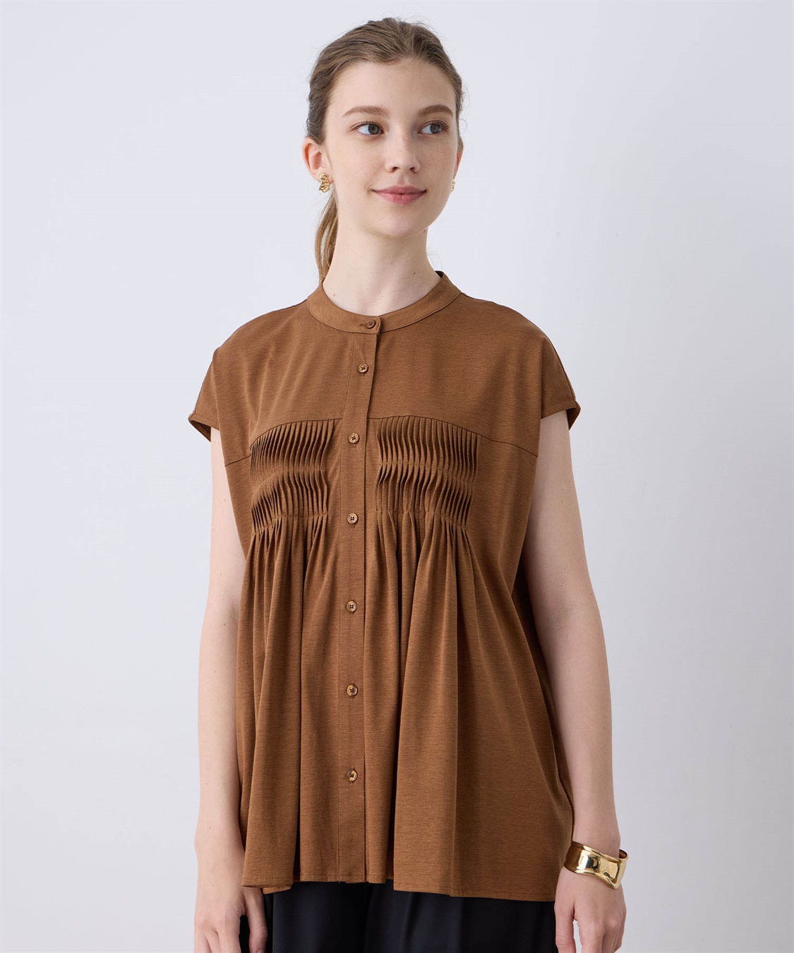 LE SOUK HOLIDAY タックブラウス_variation_3