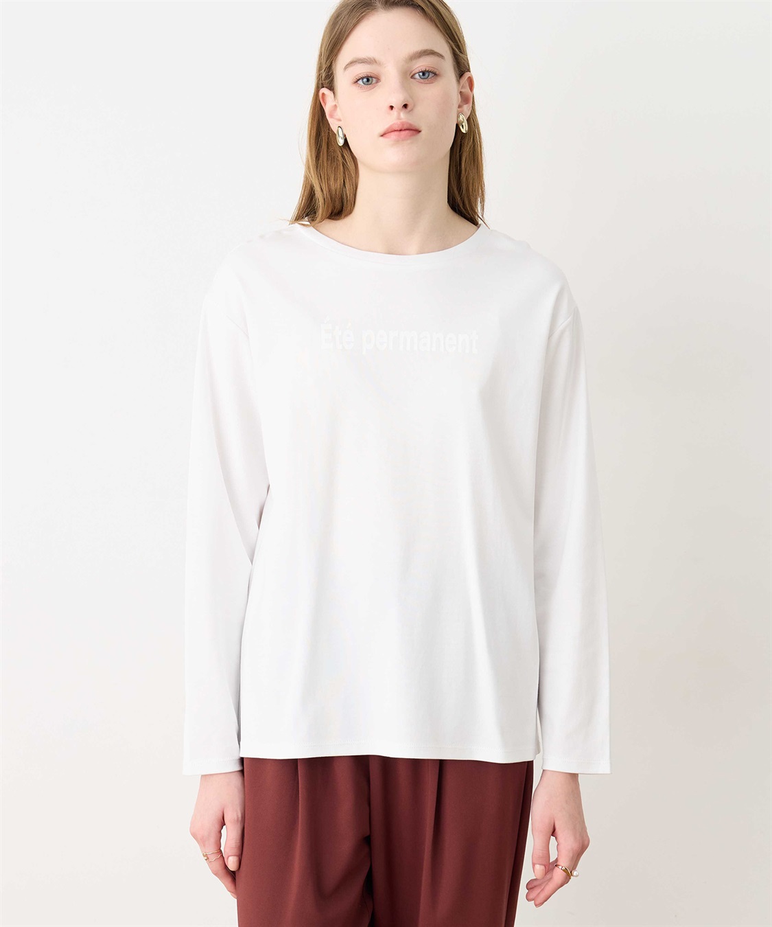 LE SOUK HOLIDAY ロゴプリントロンT_variation_2