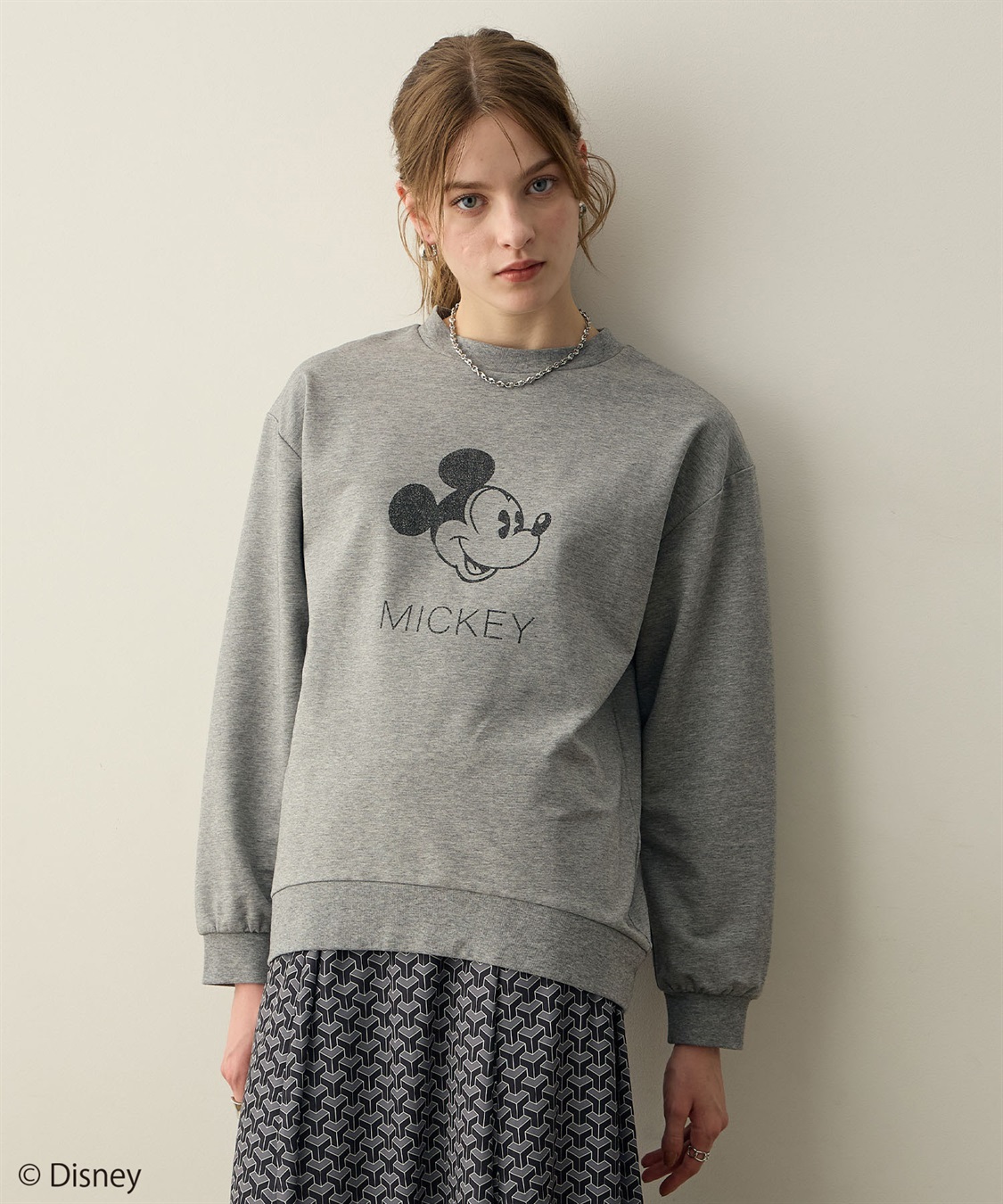 LE SOUK HOLIDAY Mickey Mouse／モチーフスウェット_variation_1