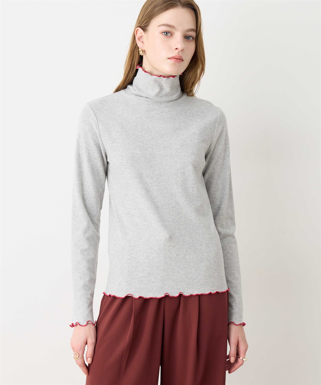 LE SOUK HOLIDAY メローハイネックプルオーバー_variation_2