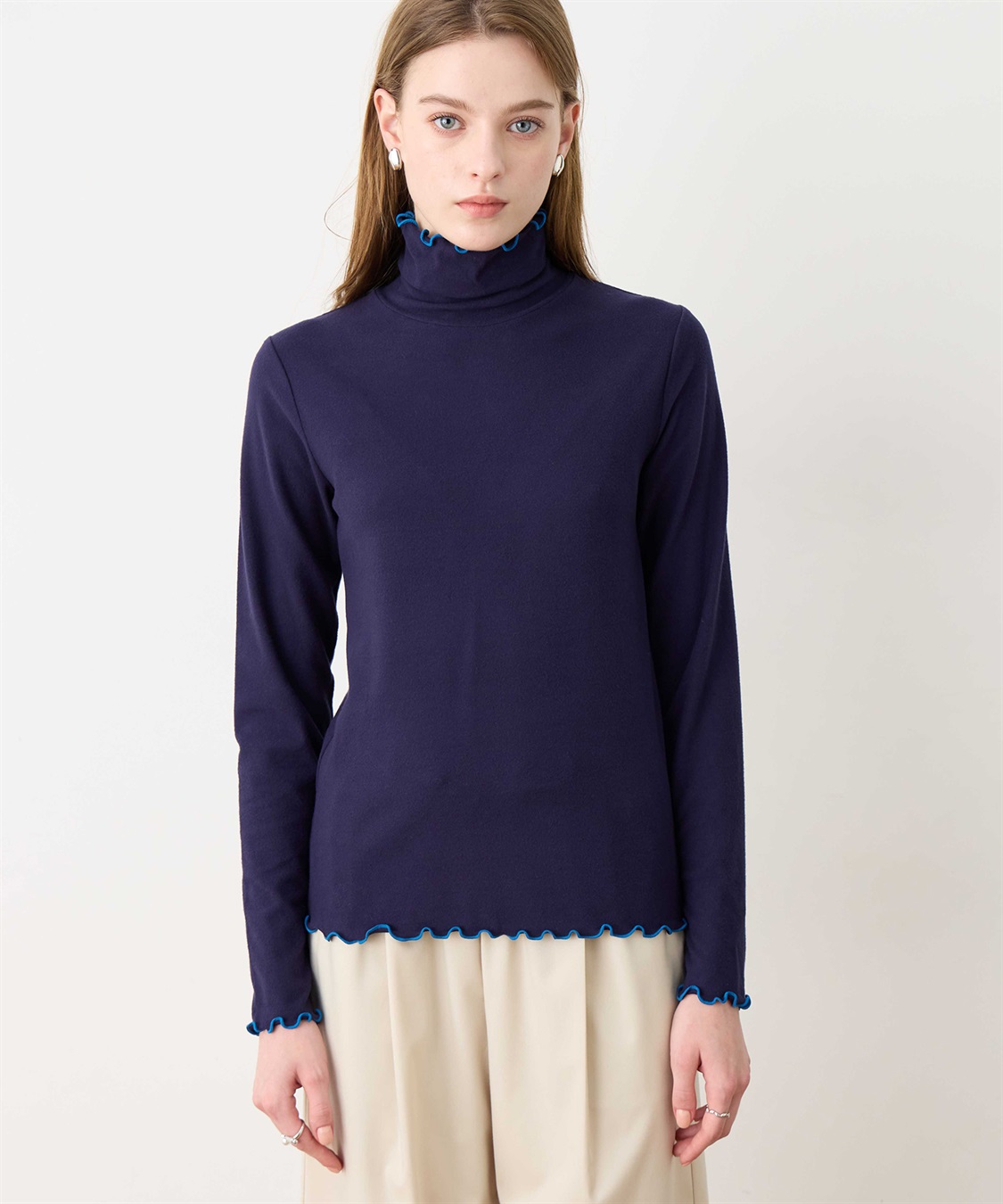 LE SOUK HOLIDAY メローハイネックプルオーバー（差し色）_variation_7