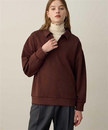 LE SOUK HOLIDAY ダンボールスキッパーネックプルオーバー