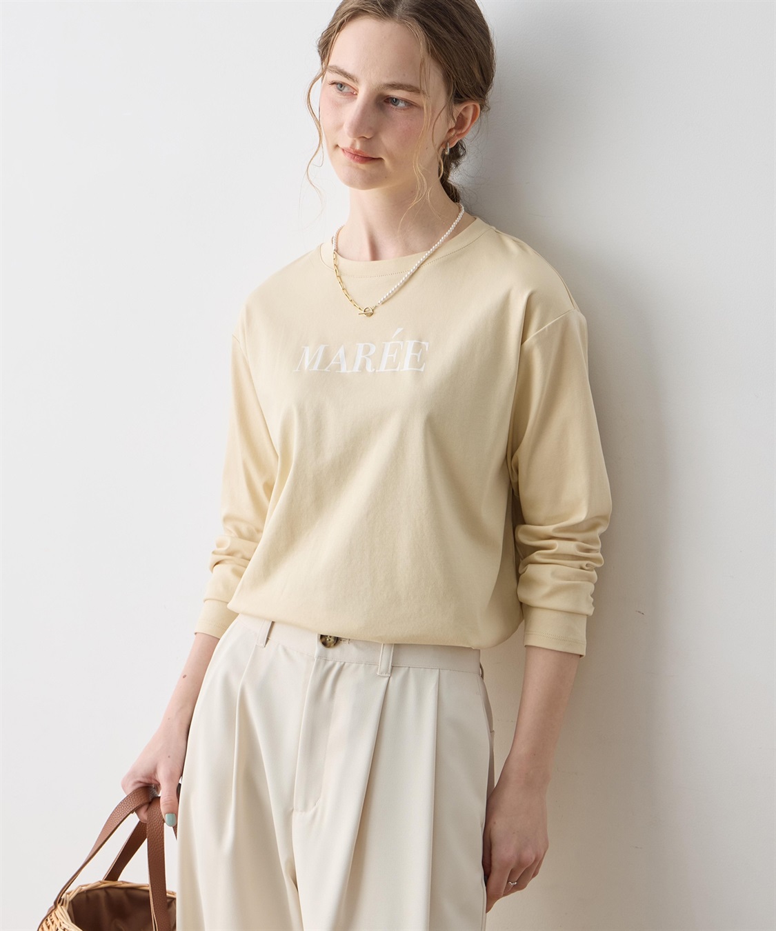 LE SOUK HOLIDAY ロゴプリントロンＴシャツ【クーラータッチ】_variation_3