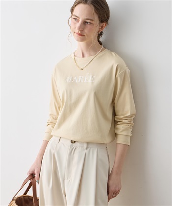 LE SOUK HOLIDAY ロゴプリントロンＴシャツ【クーラータッチ】_variationthumb_3