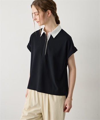 LE SOUK HOLIDAY 《WEB限定》配色衿カットジャガードプルオーバー_variationthumb_4