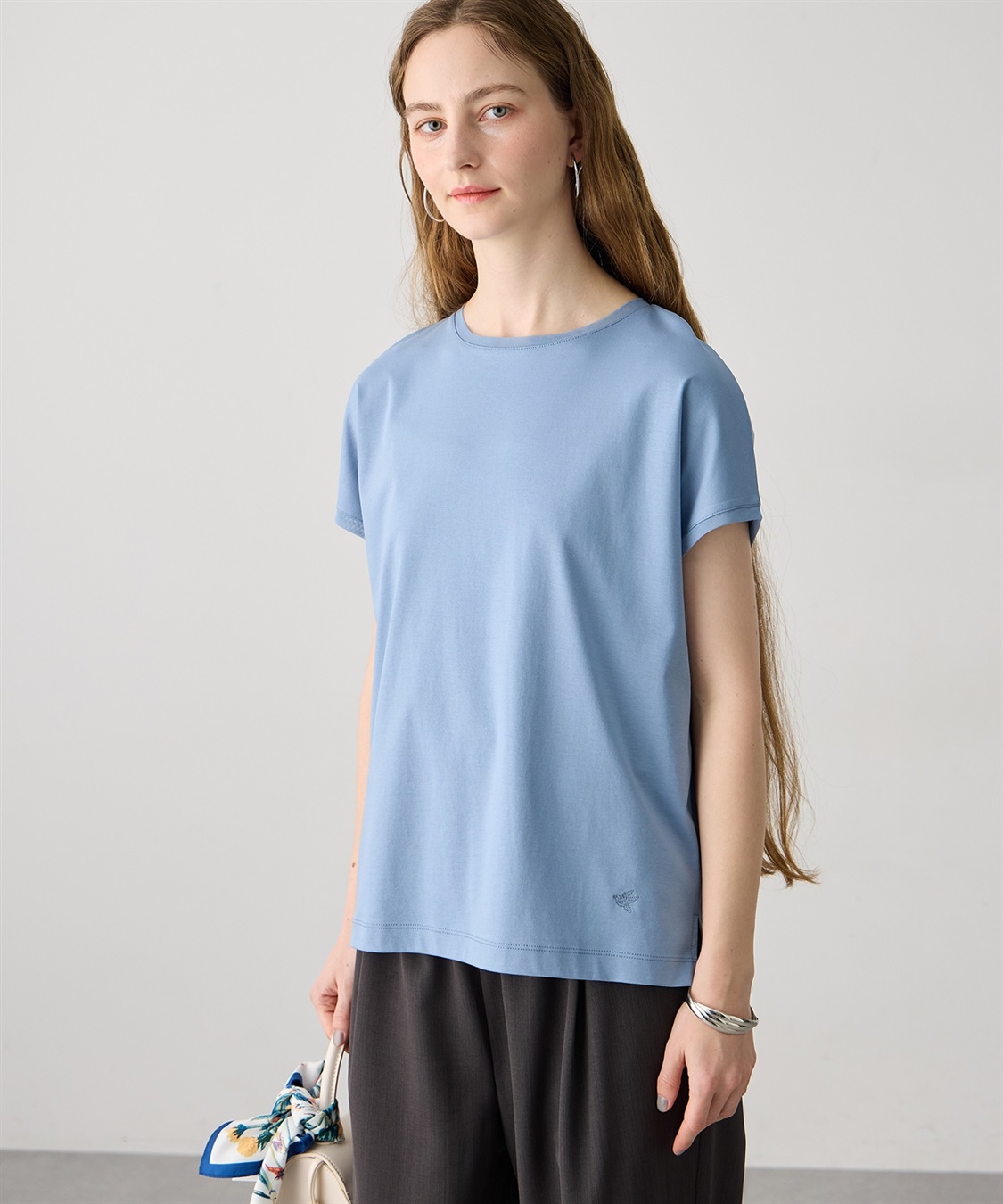 LE SOUK HOLIDAY チュール使いTシャツ_variation_4