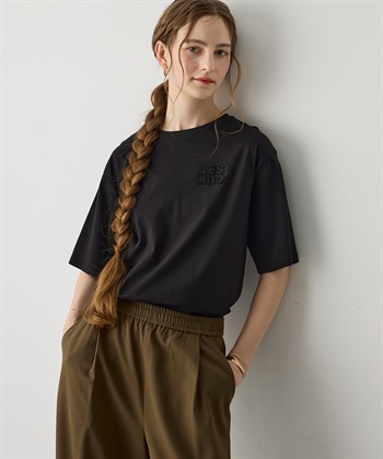 LE SOUK HOLIDAY ワッペンロゴTシャツ【接触冷感・吸水速乾】_variationthumb_1