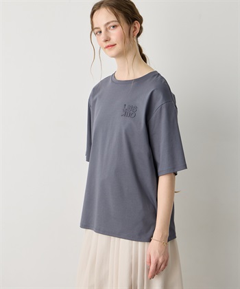 LE SOUK HOLIDAY ワッペンロゴTシャツ【接触冷感・吸水速乾】_variationthumb_2