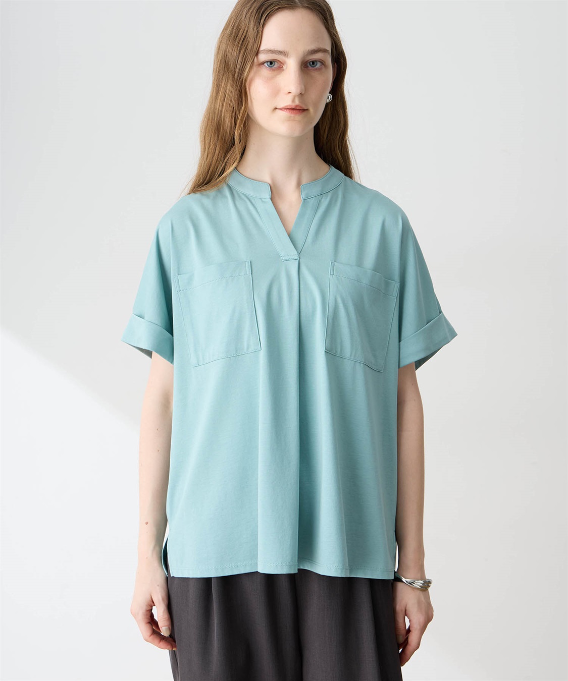 LE SOUK HOLIDAY イージーエレガンススキッパーTシャツ【接触冷感】_main