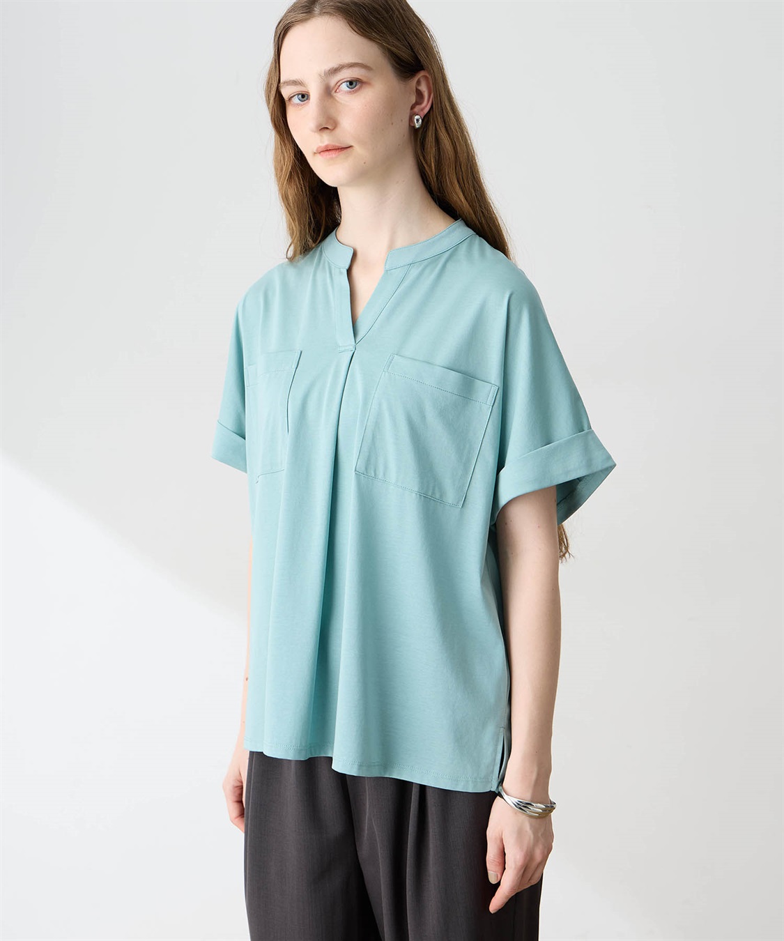 LE SOUK HOLIDAY イージーエレガンススキッパーTシャツ【接触冷感】_variation_3
