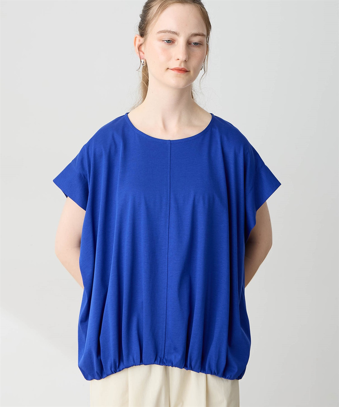 LE SOUK HOLIDAY イージーエレガンスバルーンTシャツ【接触冷感】_variation_3