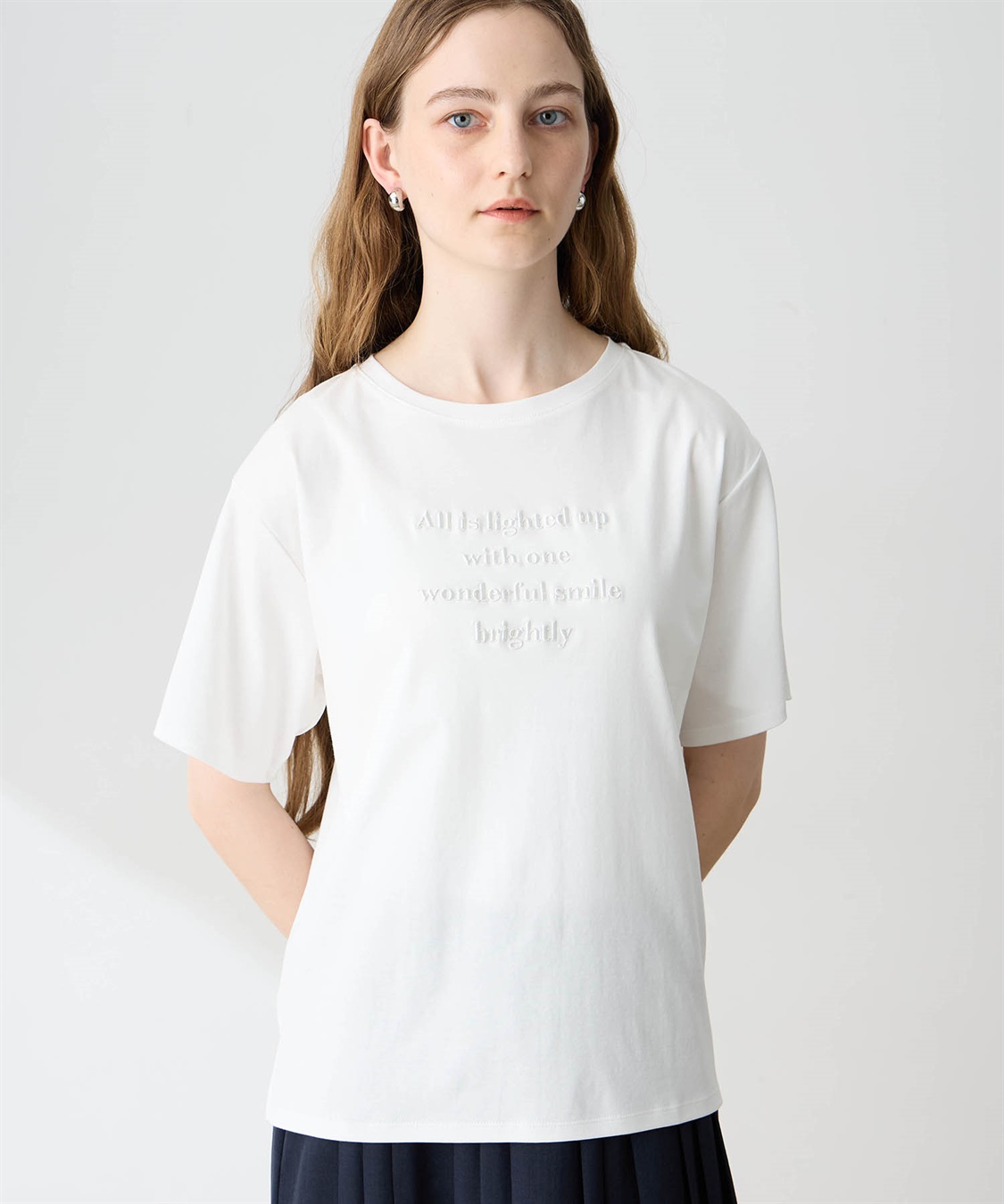 LE SOUK HOLIDAY 刺しゅうTシャツ_main