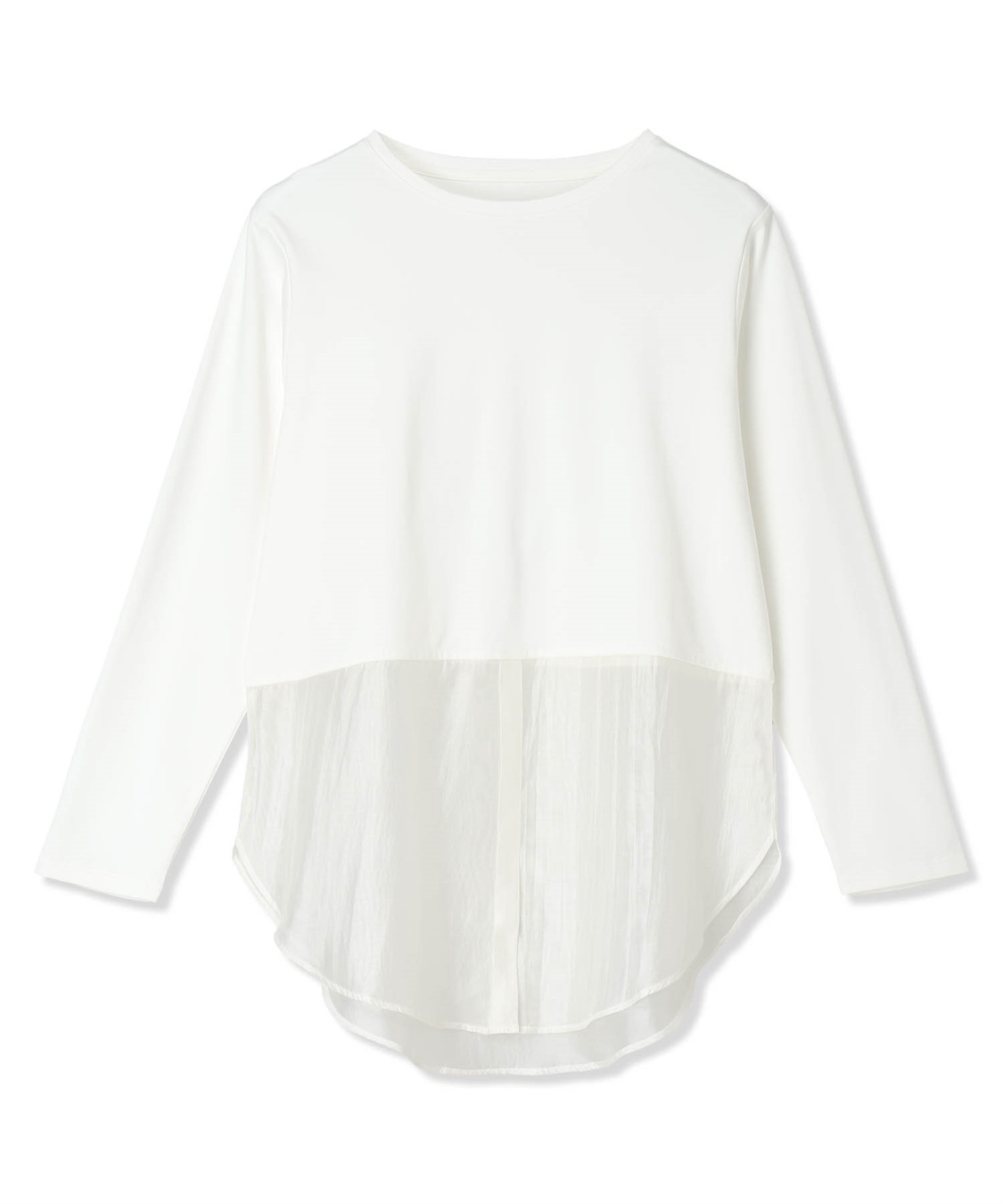 LE SOUK HOLIDAY シャツレイヤードロングTシャツ_variation_1
