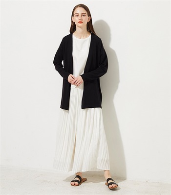 LE SOUK HOLIDAY ミドル丈ノーボタンカーデ_variationthumb_3