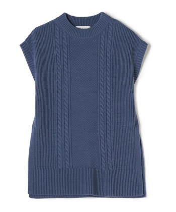 LE SOUK HOLIDAY ケーブルニットベスト_variationthumb_2