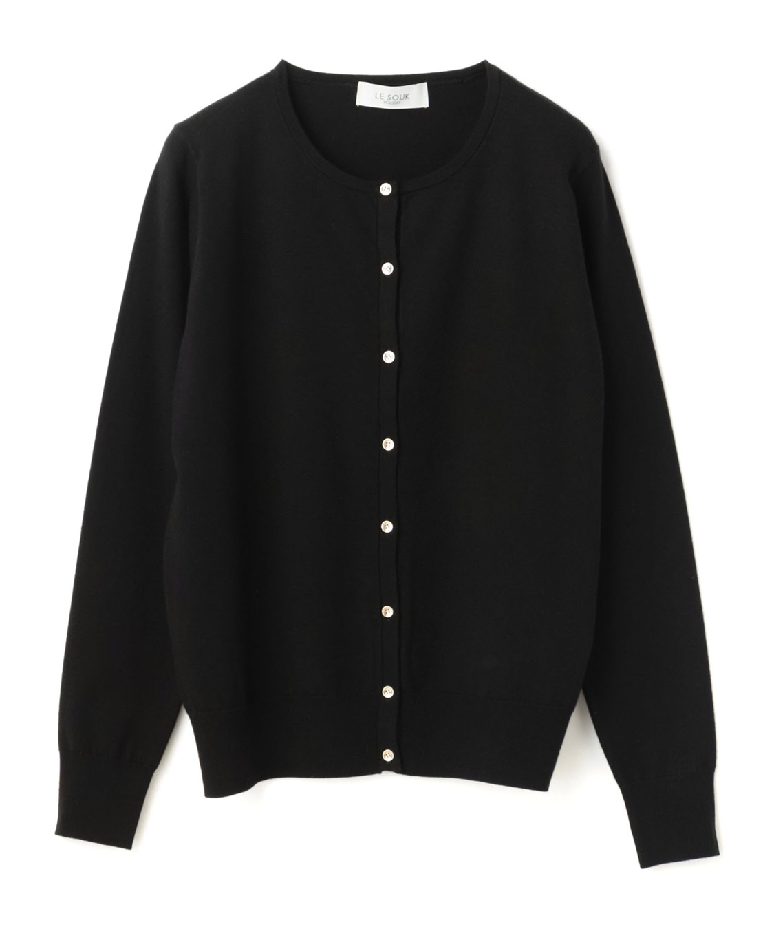 LE SOUK HOLIDAY ベーシックニットカーディガン_variation_1