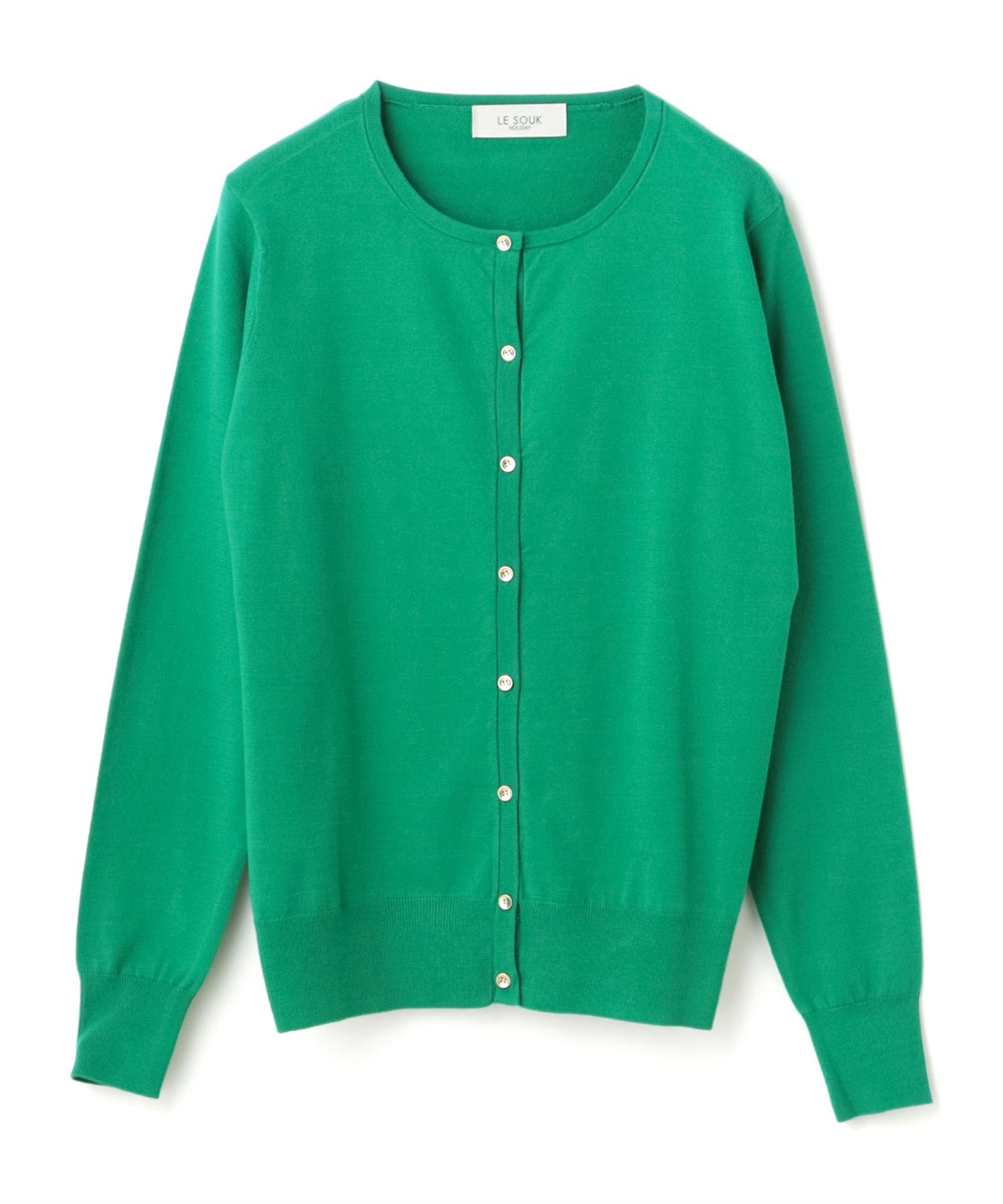 LE SOUK HOLIDAY ベーシックニットカーディガン_variation_2