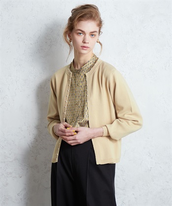 LE SOUK HOLIDAY パールアクセントニットカーディガン_variationthumb_1