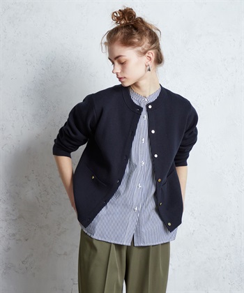 LE SOUK HOLIDAY クルーネックカーディガン_variationthumb_3